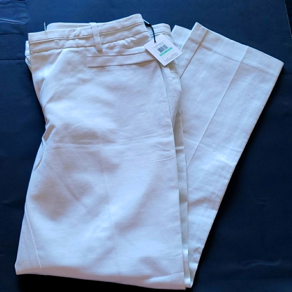 Calvin Klein Pants - CALVIN KLEIN WHITE PANTS/MODERN ESSENTIALS